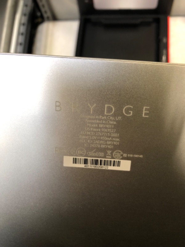 Photo 5 of Brydge 11.0 Pro Wireless Keyboard | Compatible with iPad Pro 11-inch (2018 & 2nd Gen, 2020) | Backlit Keys | Long Battery Life | (Silver)
