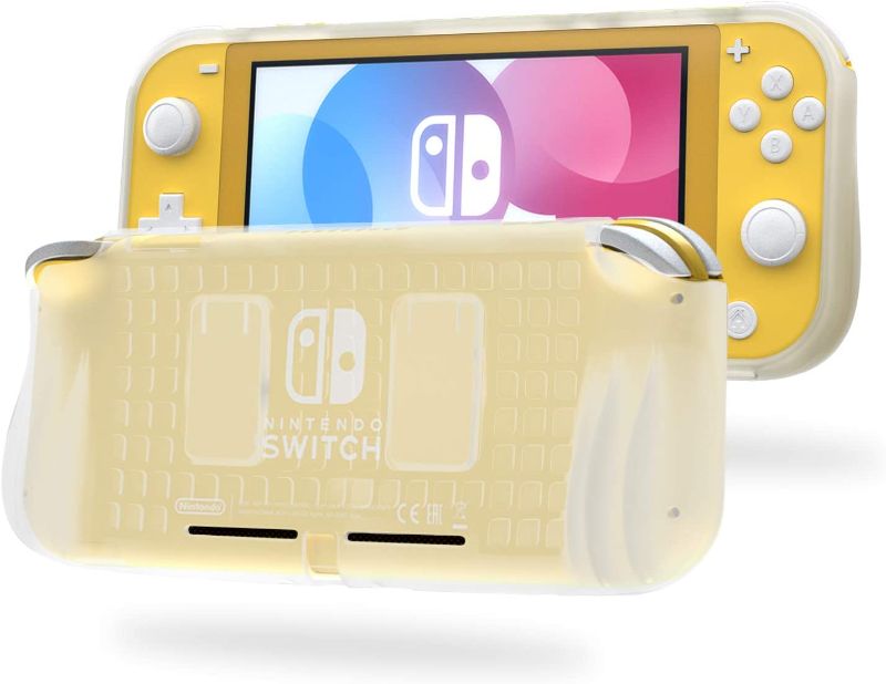 Photo 1 of Clear TPU Case for Nintendo Switch Lite, Protective Case for Switch lite with Game Storage
