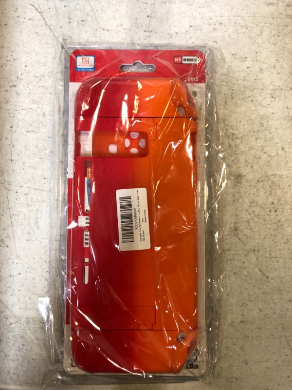 Photo 2 of DOCKABLE NINTENDO SWITCH CASE RED/ORANGE 