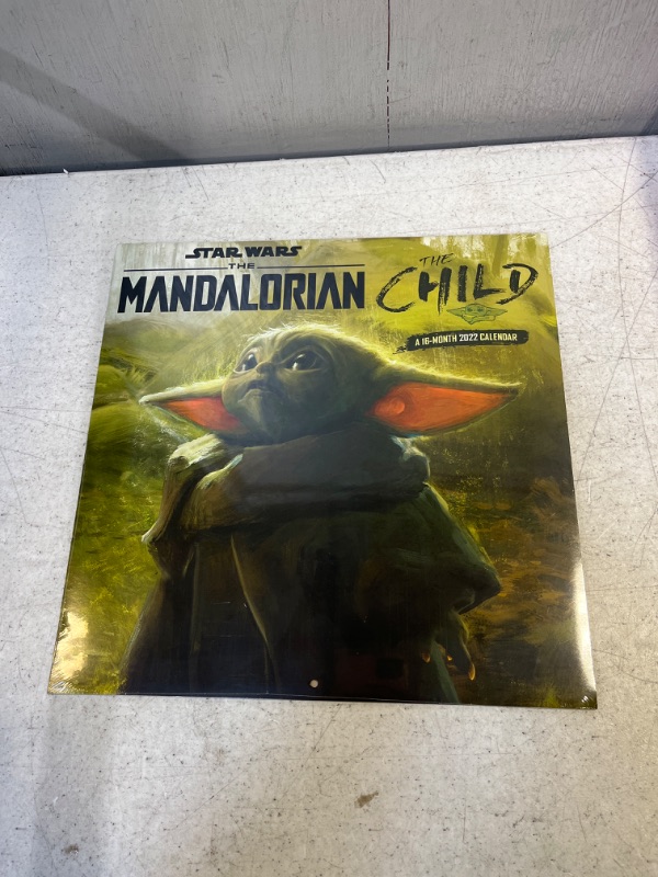 Photo 1 of 2022 Star Wars: The Mandalorian - The Child Day-at-a-Time Box Calendar