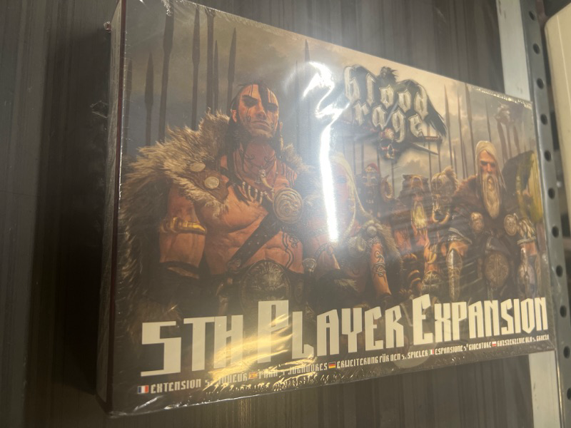 Photo 2 of  Blood Rage 5th Player Board Game Expansion | Strategy Game | Viking Battle Game | Tabletop Miniatures Game for Adults and Teens | Ages 14+ | 2-4 Players | Average Playtime 60-90 Minutes | FACTORY SEALED