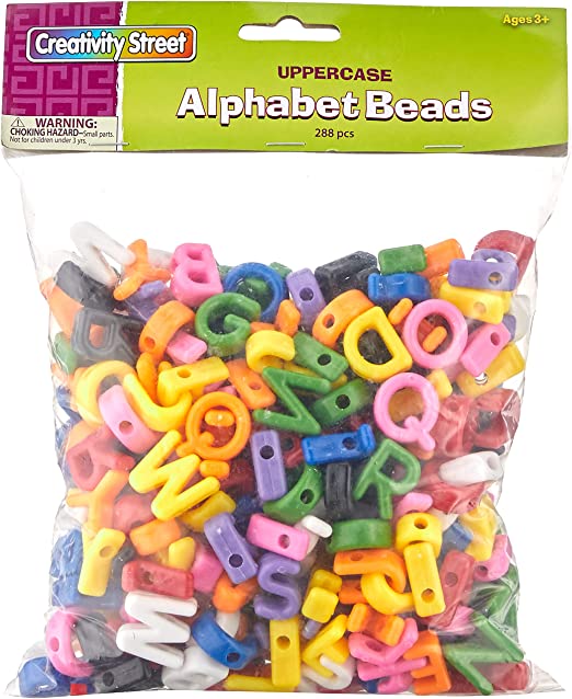 Photo 2 of Chenille Kraft Upper Case Letter Beads (CKC3253)