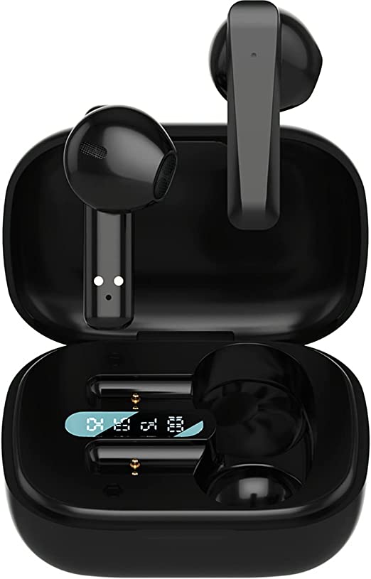 Photo 1 of Wireless Earbuds Bluetooth 5.0 Earphone Waterproof Headphones Digital Display TWS Stereo Sound Wireless Headphones Noise Canceling HeadseT- Factory seal