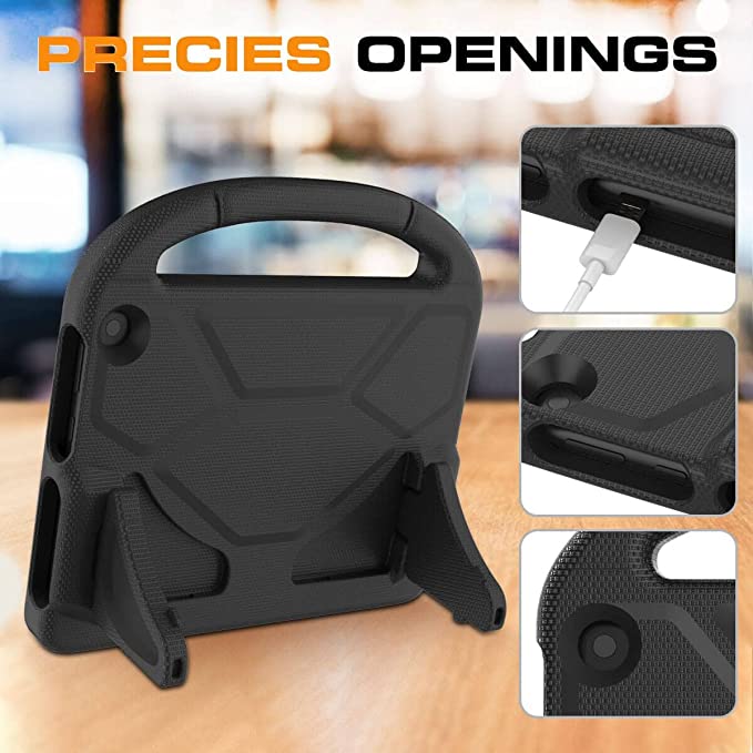 Photo 1 of MOXOTEK Kids Case for All-New Fire HD 8 Plus Tablet, Fire HD 8 2020/2022 Kids Case - Durable Handle Stand Protective Case ONLY for Amazon Kindle Fire HD 8 2020/2022 Tablet, Black