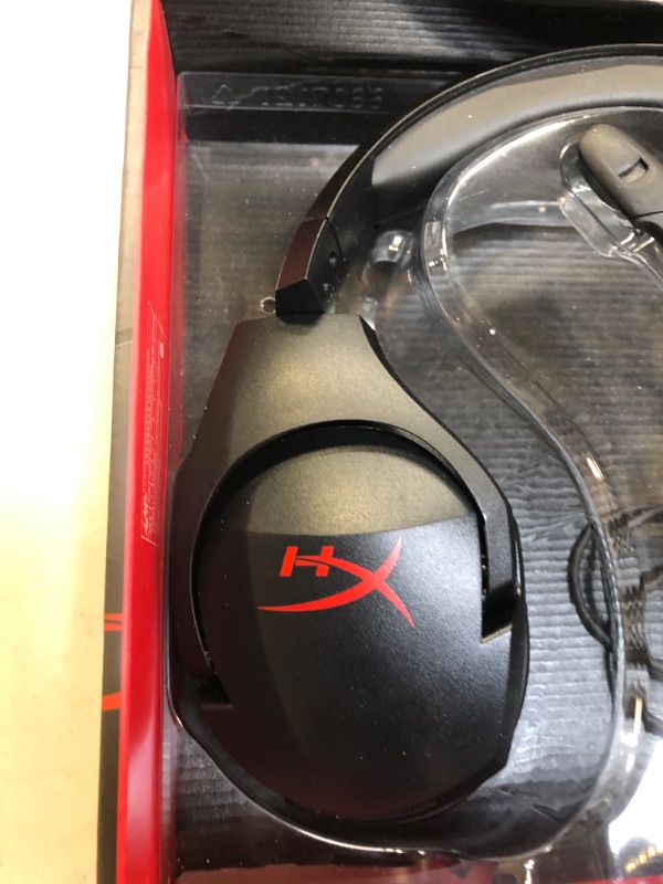 Photo 3 of HyperX Cloud Stinger – Gaming Headset, Lightweight, Comfortable Memory Foam, Swivel to Mute Noise-Cancellation Mic, Works on PC, PS4, PS5, Xbox One, Xbox Series X|S, Nintendo Switch and Mobile ,Black