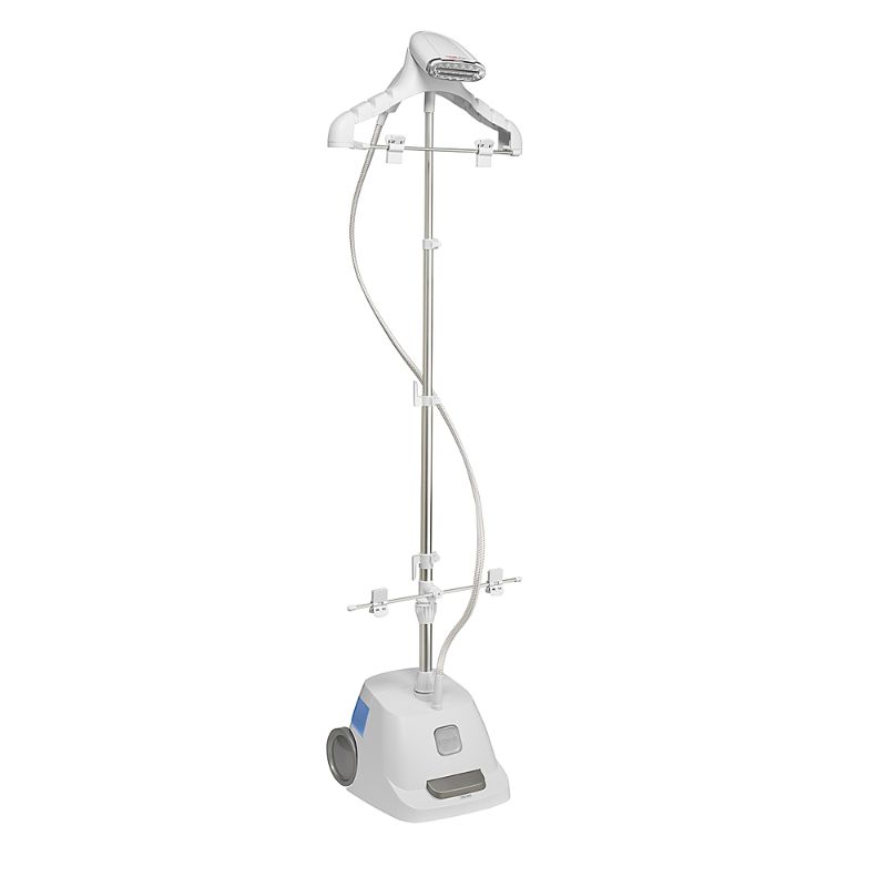 Photo 1 of Conair - Turbo Extreme Steam Full Size Upright Steamer - Frost white
