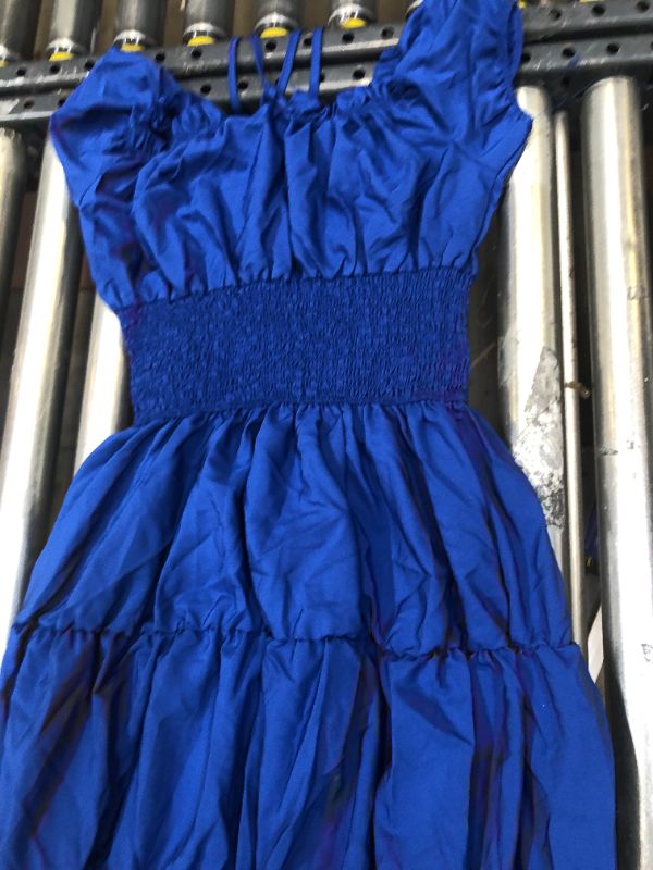 Photo 2 of BLUE MEDIUM WOMENS DRESS 