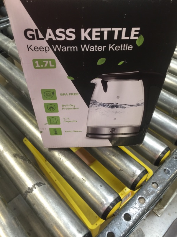 Photo 1 of 1.7l Electric Glass Kettle