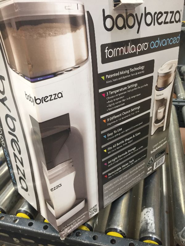 Photo 4 of New and Improved Baby Brezza Formula Pro Advanced Formula Dispenser Machine - Automatically Mix a Warm Formula Bottle Instantly - Easily Make Bottle with Automatic Powder Blending - CLEAN BEFORE USE