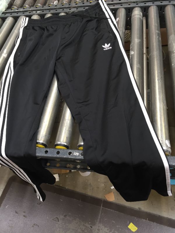 Photo 2 of adidas Men's Essentials Warm-up Slim Tapered 3-Stripes Tracksuit Bottoms
