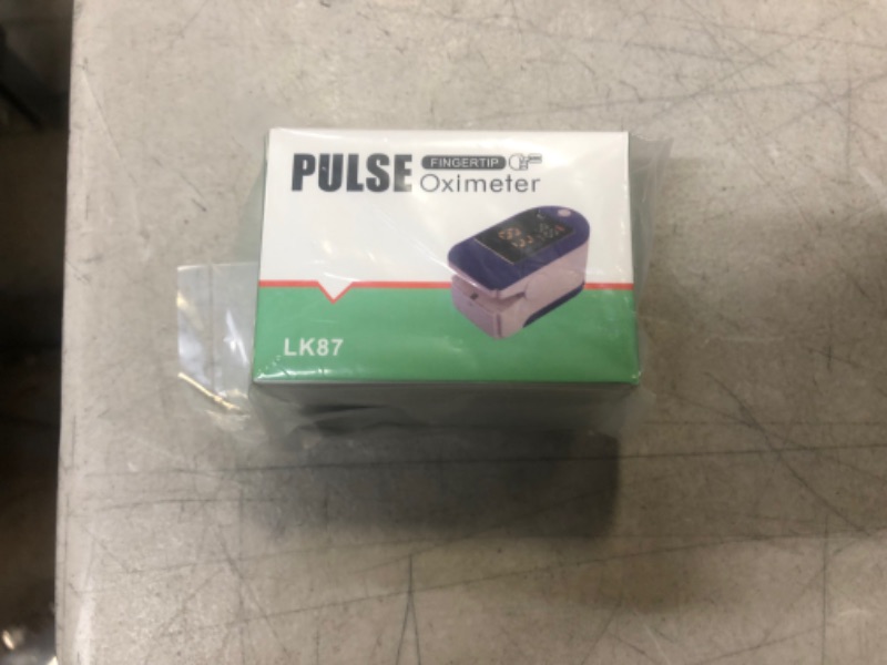 Photo 2 of Pulse Oximeter Sports and Aviation Finger-Unit Spot Check ,Blood Oxygen Saturation Monitor, Portable Digital Reading LED Display
