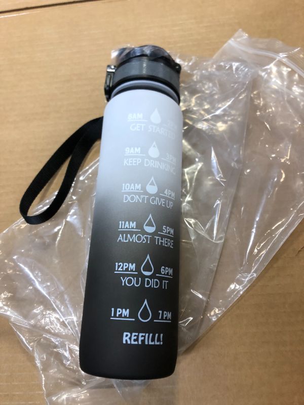 Photo 1 of 1 Litre Motivational Fitness Water Bottle  