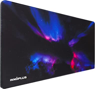 Photo 1 of INNOPLUS Large Mouse Pad, Gaming Mouse Pad, XXL Mouse Pad for Computer 31.5×15.75 in, Non-Slip Rubber Base Mousepad, Mouse Pad Large, Mouse Pad, Waterproof Mousepads for Office Home Gaming
