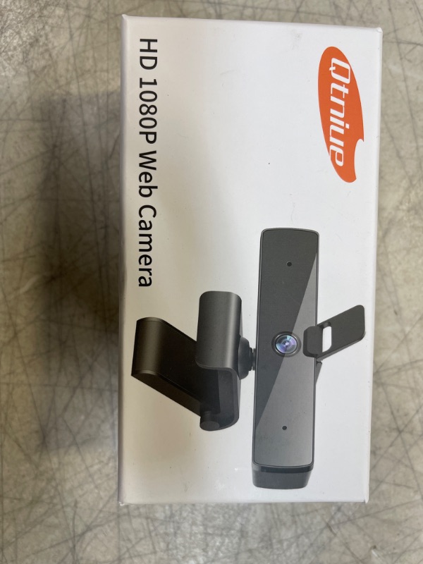 Photo 2 of Qtniue Webcam with Microphone and Privacy Cover, FHD Webcam 1080p, Desktop or Laptop and Smart TV USB Camera for Video Calling, Stereo Streaming and Online Classes
