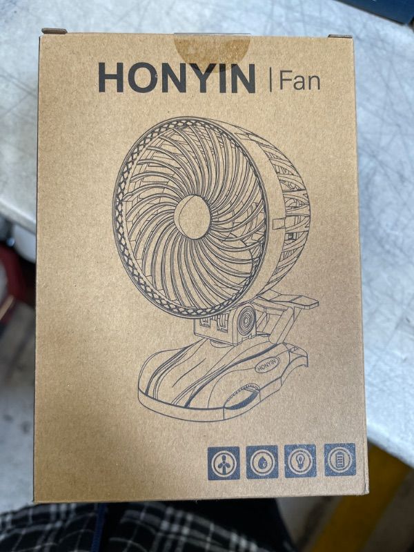 Photo 4 of HONYIN Small Clip on Fan, 6” CVT USB Desk Fan, Strong Airflow, Quiet Table Cooling Fan, Portable Personal Fan with Sturdy Clamp for Bed Office Treadmill Baby Stroller
STOCK PHOTO FOR REFERENCE ONLY, ITEM IS PINK (SEE LIVE PICTURE)