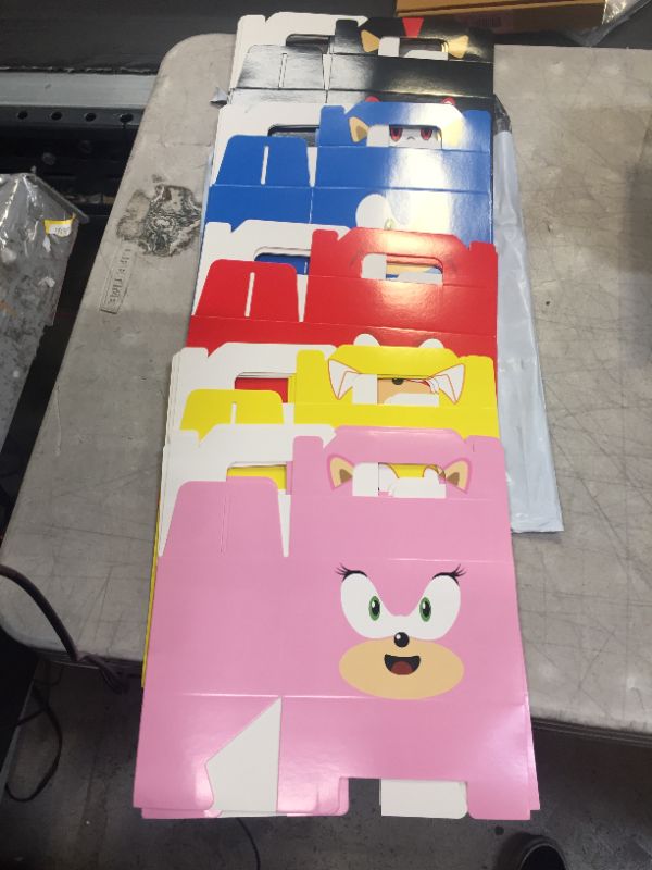 Photo 1 of 15 PCS SONIC PARTY BOXES