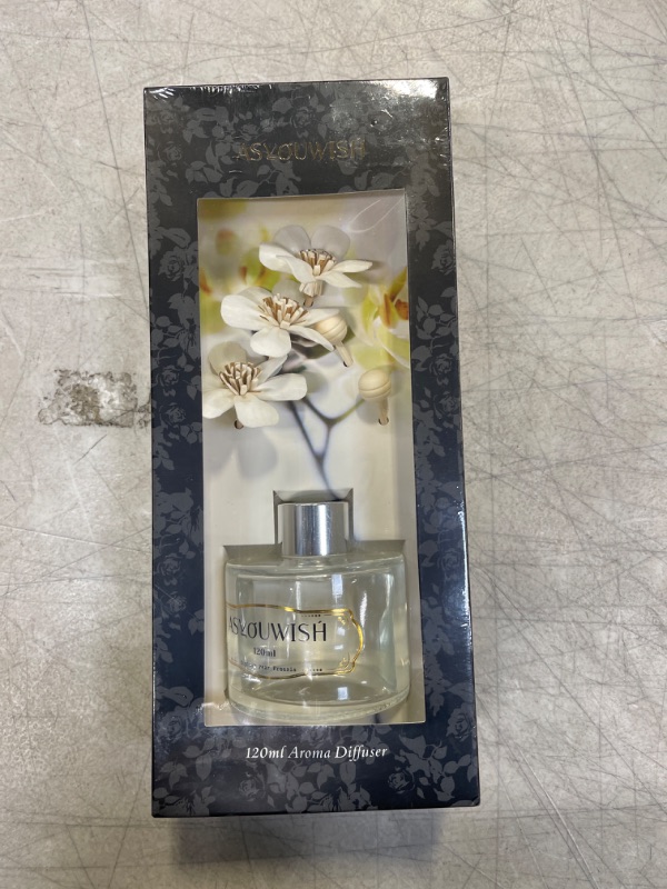 Photo 1 of ASYOUWISH Reed Diffuser Set, Freesia, Honeydew Melon and Rose Scented Oil Reed Diffusers, Purifying The Air, Stress Relieve Stress, Home & Office Decor Aromatherapy Diffuser Oil Gift Set English Pear Freesia