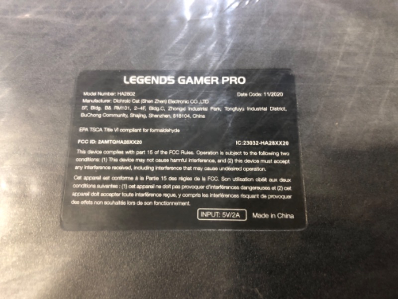 Photo 1 of Legends Gamer Pro, Deluxe Table Top Arcade Game Machine, Home Arcade, Classic Retro Video Games, 150 Licensed Arcade & Console Games, Includes Action Fighting Puzzle Sports & More, WiFi Connectivity
(ROUND ITEM IS NOT A SEAT)
NEW