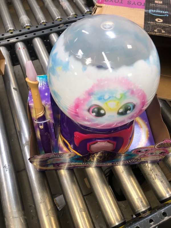 Photo 2 of Magic Mixies Magical Misting Crystal Ball with Interactive 8 inch Pink Plush Toy and 80+ Sounds and Reactions