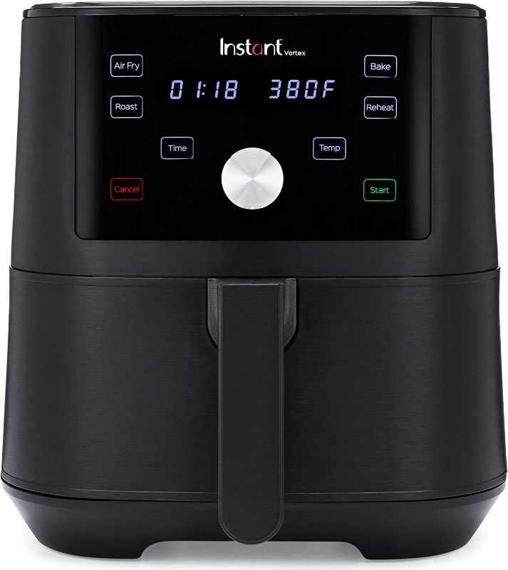 Photo 1 of Instant Vortex 6 Quart Air Fryer Oven, 4-in-1 Functions, From the Makers of Instant Pot, Customizable Smart Cooking Programs, Nonstick and Dishwasher-Safe Basket