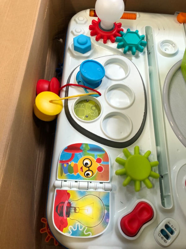 Photo 2 of Baby Einstein Curiosity Table Activity Station Table Toddler Toy with Lights and Melodies, Ages 12 Months and Up --------- NEEDS CLEANING