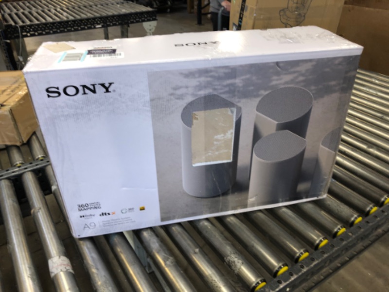 Photo 6 of Sony HT-A9 7.1.4ch High Performance Home Theater Speaker System Multi-Dimensional Surround Sound Experience with 360 Spatial Sound Mapping, works with Alexa and Google Assistant
