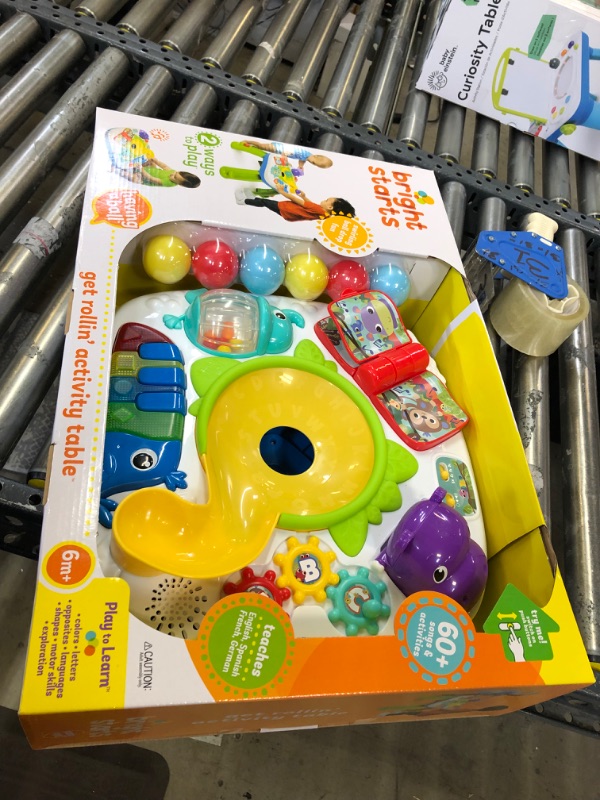 Photo 2 of Bright Starts Having a -Ball Get Rollin' Activity Table, Ages 6 months +