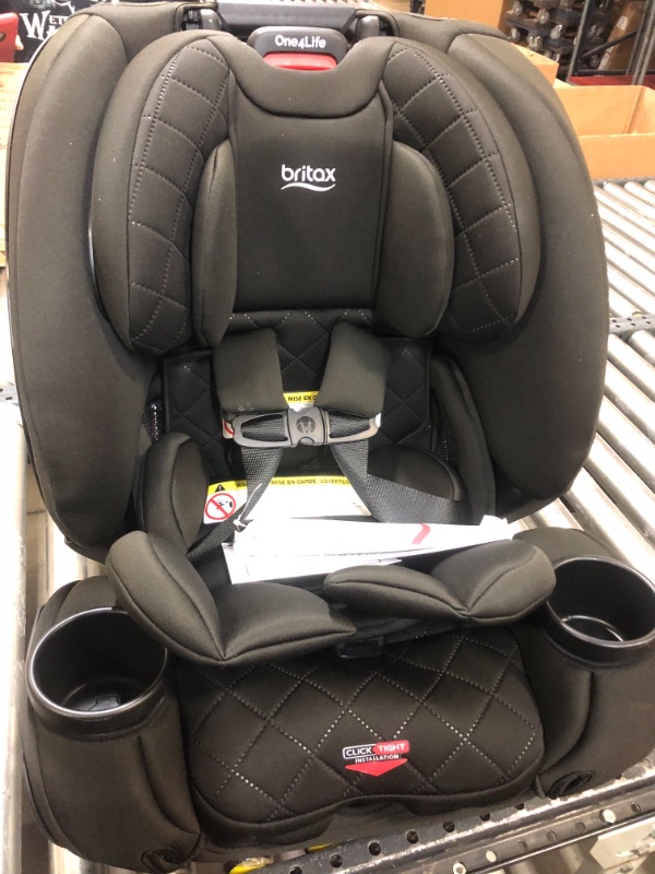 Photo 2 of Britax One4Life ClickTight All-in-One Car Seat, Black Diamond