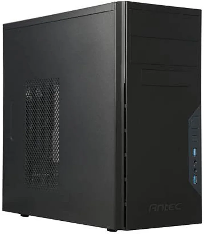 Photo 1 of Antec VSK3000E-U3_US SGCC Steel Black Mini Tower Case, Micro ATX
