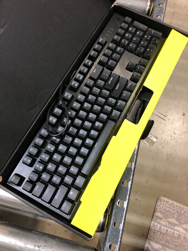 Photo 2 of CORSAIR K60 RGB PRO LOW PROFILE Mechanical Gaming Keyboard, Backlit RGB LED, CHERRY MX Low Profile SPEEDKeyswitches, Black