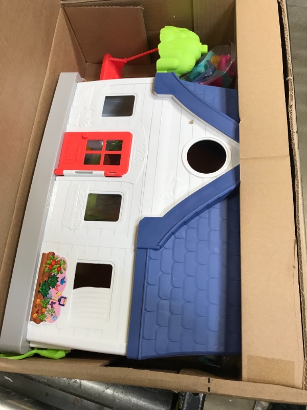 Photo 2 of Fisher-Price Little People Play House Toddler Playset with Lights Music and Smart Stages Learning Content, Friends Together SIOC/FFP