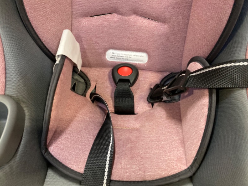 Photo 5 of Baby Trend Trooper 3-in-1 Convertible Car Seat, Cassis Pink