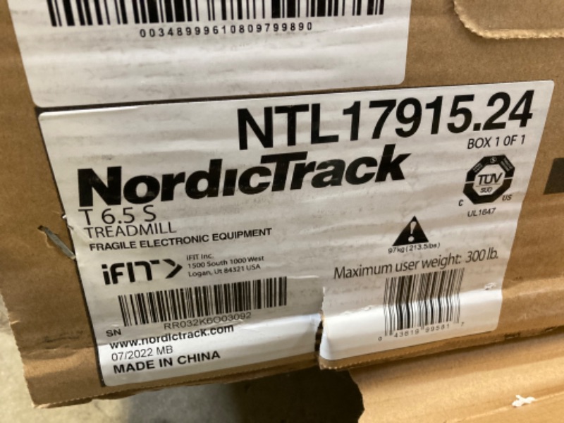 Photo 3 of (FACTORY SEALED)NordicTrack T Series Treadmills
 