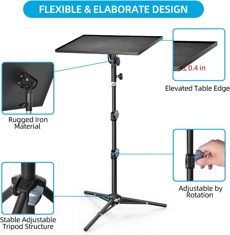 Photo 1 of CODN Projector Stand, Foldable  Height 23'' to 43'',  