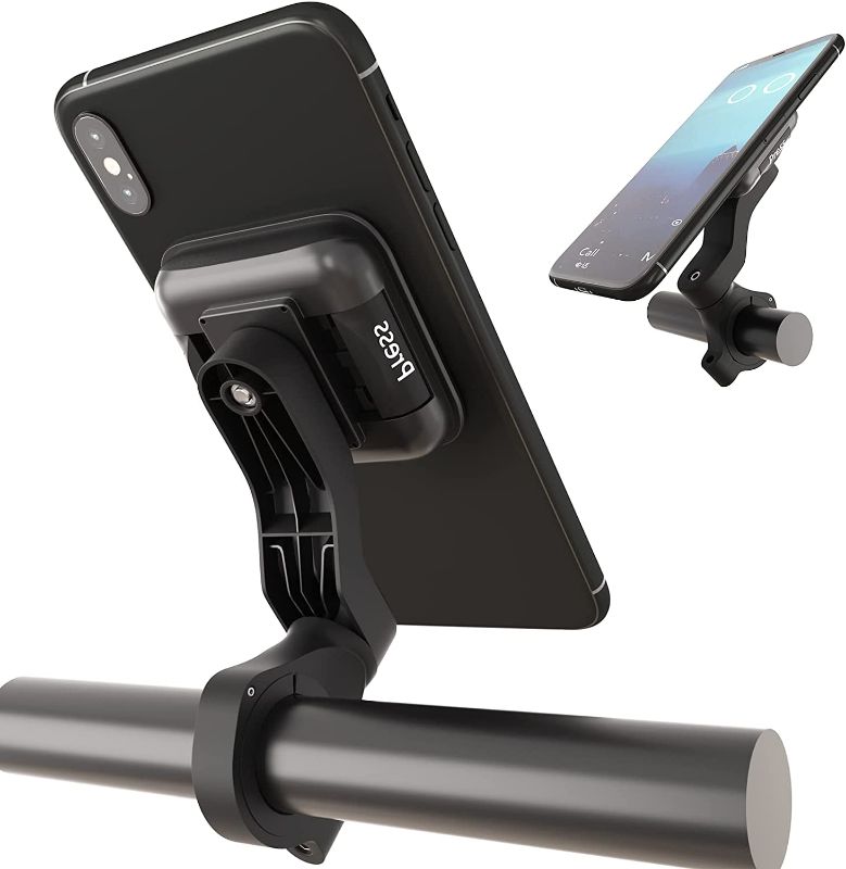 Photo 2 of Bike Phone Mount, Universal Bicycle Motorcycle Cell Phone Mount, 360° Rotatable Adjustable Bike Phone Mount Compatible for All Smartphones