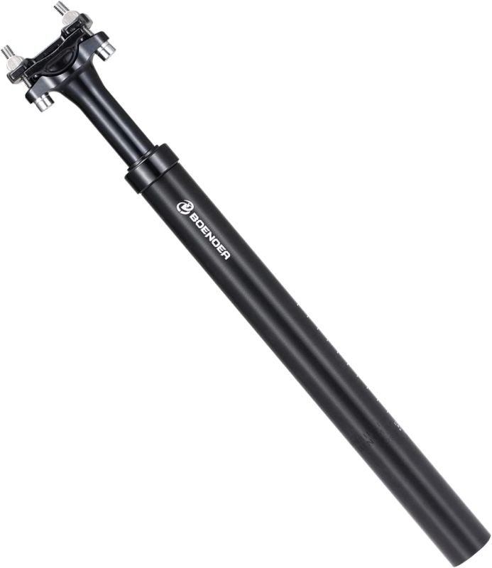 Photo 1 of Boenoea Bike Suspension Seatpost 27,2mm 28,6mm 30,4mm 30,9mm 31,6mm Aluminum 400mm Bicycle Seat Post for MTB Road Bike Mountain Bike Fixed Bike
