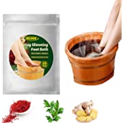 Photo 1 of 20pcs Lymphatic Drainage Ginger Foot Soak, Leg Slimming Foot Bath, Natural Mugwort Herb Foot Soak, Ginger Foot Bath Bag Spa Relax Massage for Women Men