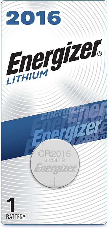 Photo 1 of 3 COUNT Energizer 2016 3V Batteries, 3 Volt Battery Lithium Coin, 1 Count