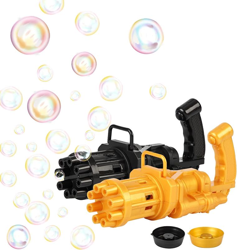 Photo 1 of XJSGS Bubble Guns- Bubble Machine?2022 Cool Toys Gift Mini Bubble Machine?8 Hole Automatic Bubble Maker Kids Outdoors Activity Toy?Black + Gold?
FACTORY SEALED