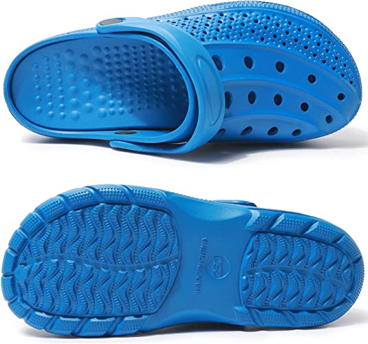 Photo 2 of ChayChax Men's and Women's Arch Support Clogs Garden Shoes Slip-on Outdoor Beach Slippers with Removable Cushion Footbed
SIZE 12-13 WOMANS 10.5-11.5 MEN
BLUE
