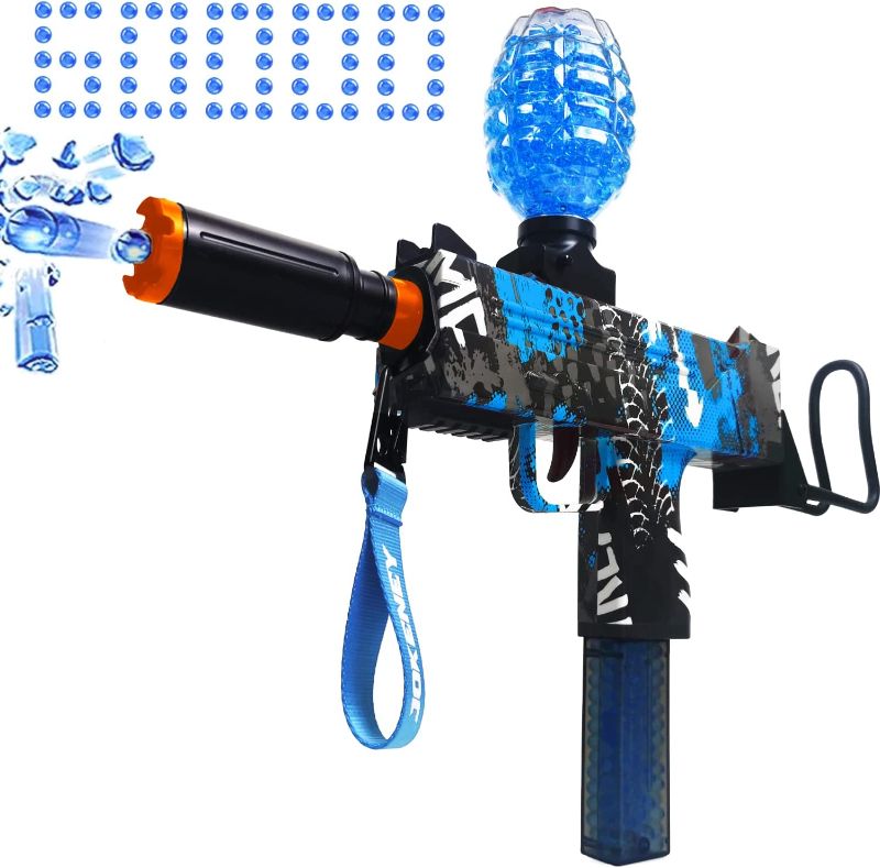 Photo 1 of Jokeney Gel Ball Blaster - Splatter Ball Blaster with 60000 Gel Balls - Outdoor Yard Shooting Game Toys for Boys Kids Adults Age 12+, Ideal Birthday Christmas Boys Gift Blue
Color: blue

