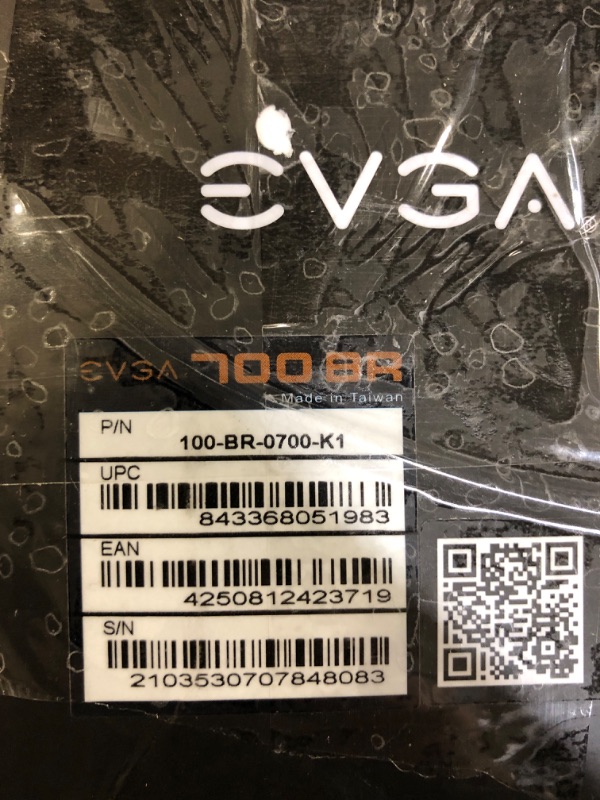 Photo 5 of EVGA 700 BR, 80+ Bronze 700W, 3 Year Warranty, Power Supply 100- BR-0700-K1 100-BR-0700-K1