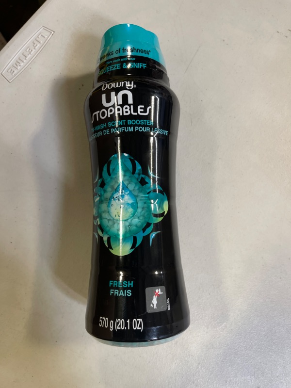 Photo 2 of Downy Unstopables Laundry Scent Booster Beads for Washer, Fresh Scent, 20.1 Oz