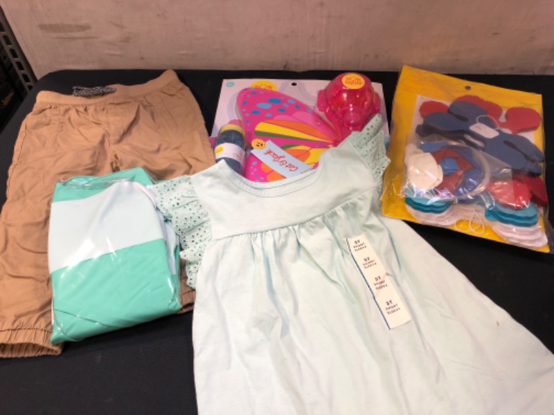 Photo 1 of 5 Piece Toddler Clothes and Misc Items