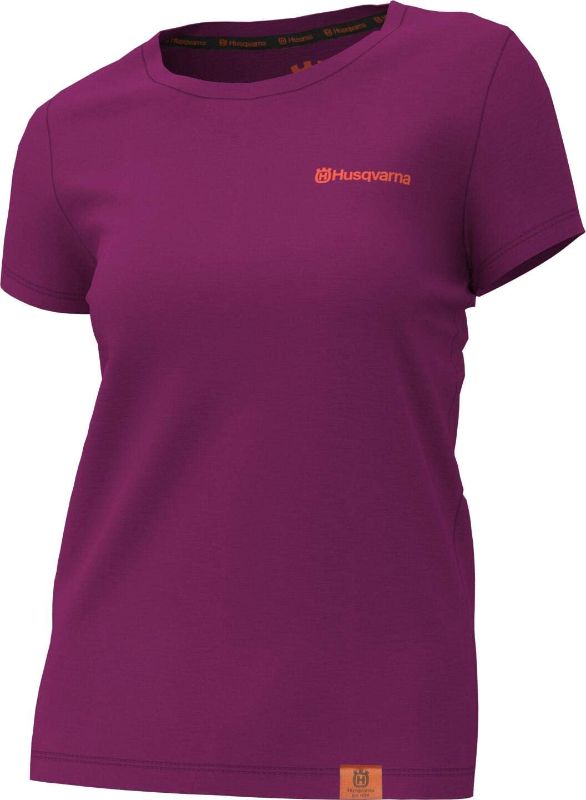 Photo 1 of Husqvarna Short Sleeve t-Shirt, Large, Purple
