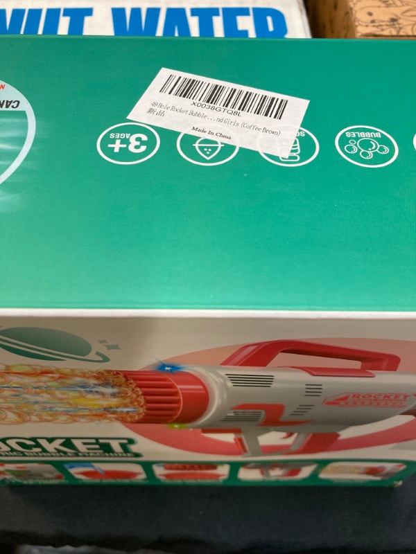 Photo 1 of Bubble Gun with Bubble Solution for Kids That Can Make Massive Bubbles,Electronic Automatic Bubble Blower with Lights,Best Gifts for Boys and Girls,Toddler Outdoor Toys for Kids Ages 4-8
BROWN