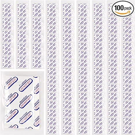 Photo 1 of 100 Count 3000cc Food Grade Oxygen Absorbers for Food Storage, Individually Wrapped Large Oxygen Absorbersfor Long-term Food Storage Suitable for Mylar Bags