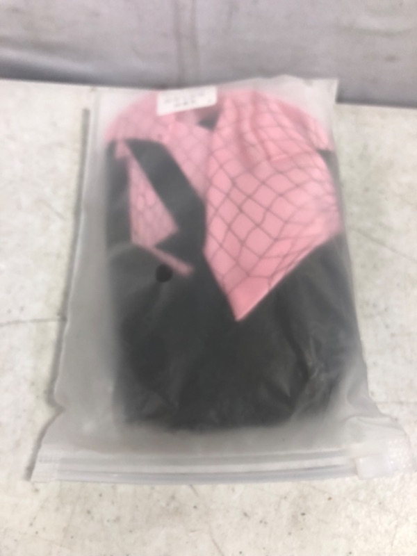 Photo 2 of Drawstring Ponytail Wig Female Long Hair Bow Wig Ponytail Long Hair tie Strap BLK HAIR 
