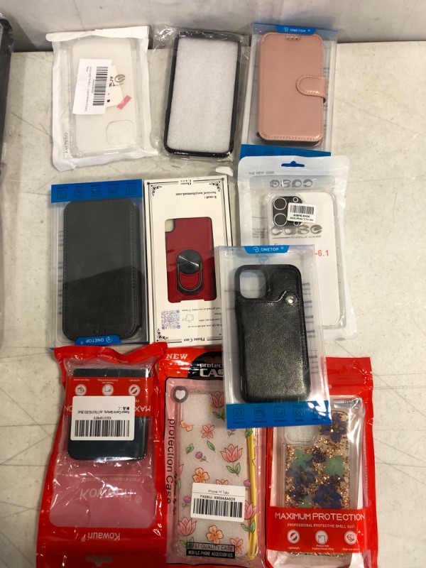 Photo 1 of 10 PIECE MISCELLANEOUS PHONE CASE LOT 