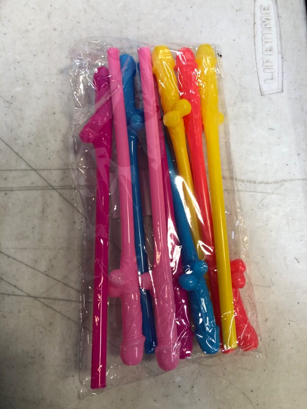 Photo 2 of 10 Pcs Party Straws Bachelorette Party Hen Straws, Funny Penis Straws Bachelorette Party Decorations Naughty, Perfect Accessories for Bachelor Party and Bride Shower
FACTORY SEALED